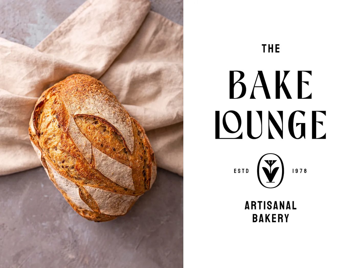 Artisanal bakery identity