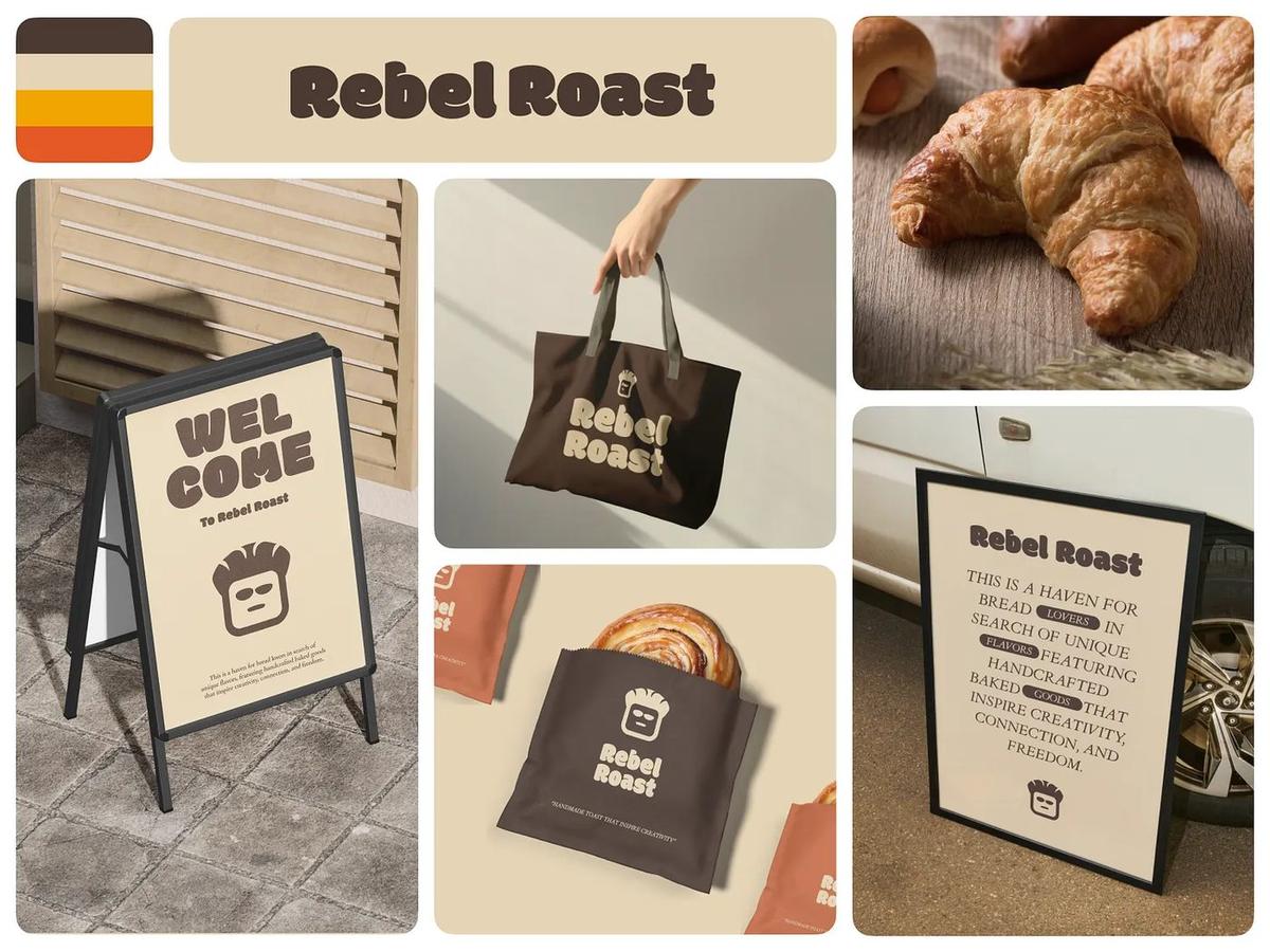 Signage, bags and posters
